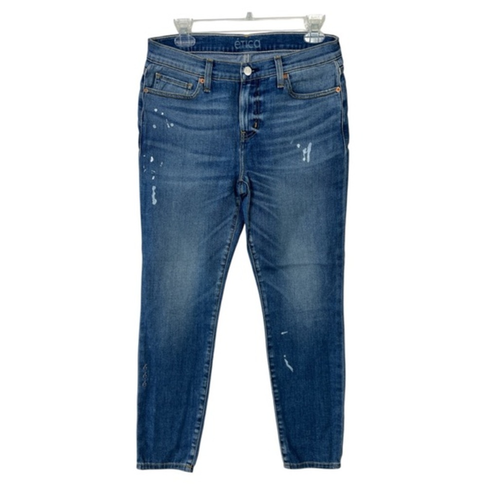 ETICA WOMEN’S LILY  SURF N TURF MID RISE SKINNY JEAN SZ 28